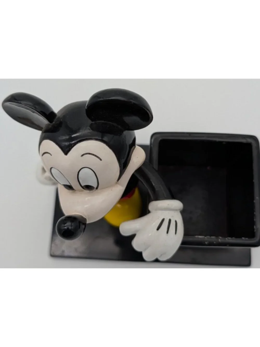 Vintage Mickey Mouse Desk Accessory Pencil Holder Disney office decor organizer